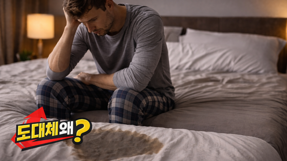 성인인데도 자다가 오줌싸는 실수