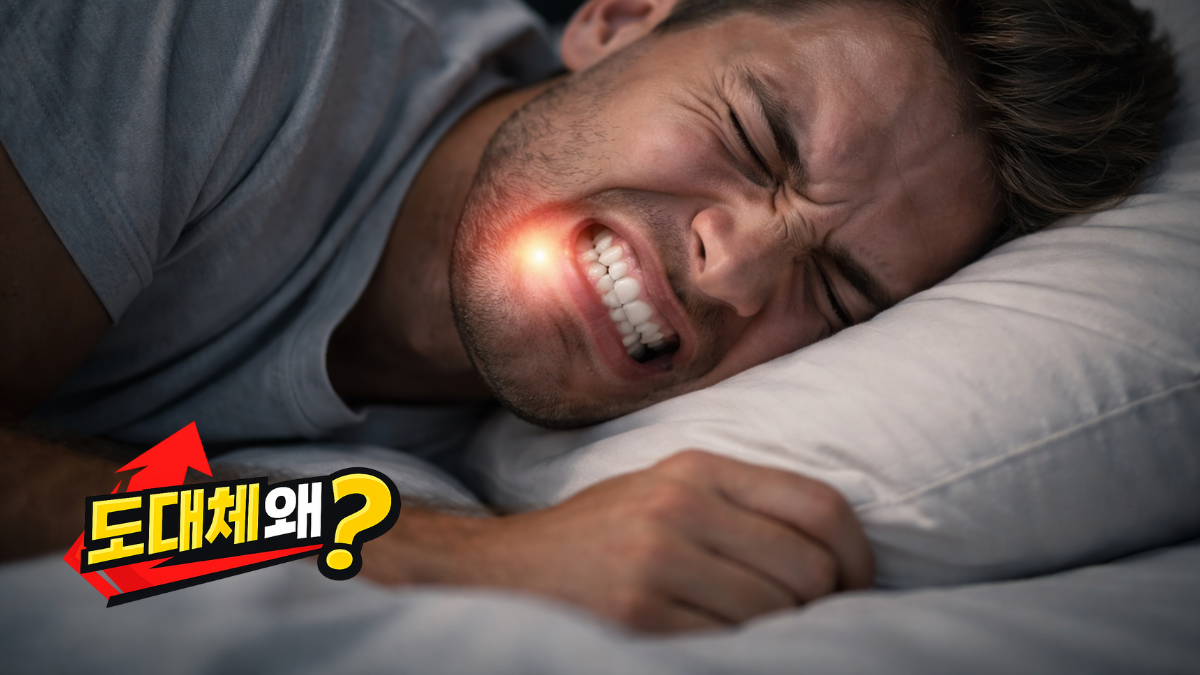 자는 도중에 이를 가는 이유