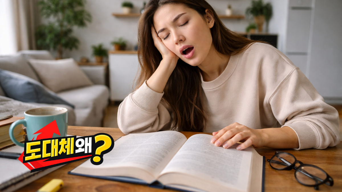 책만 펴면 잠이 쏟아지는 이유