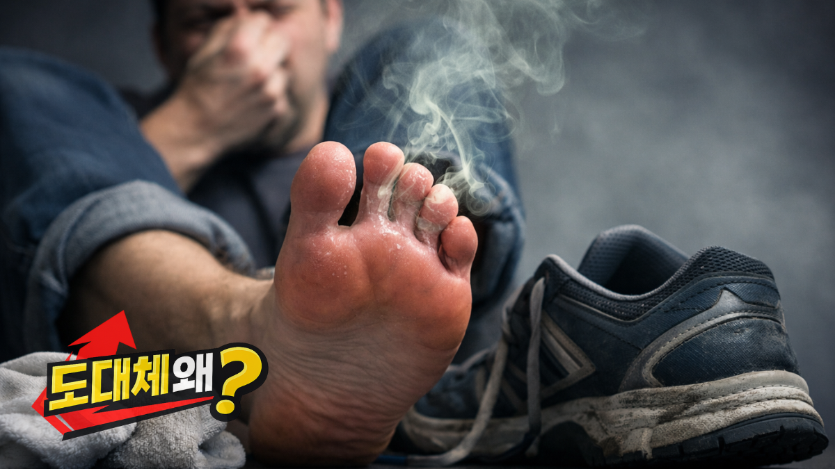 발 냄새가 나는 이유와 해결방법