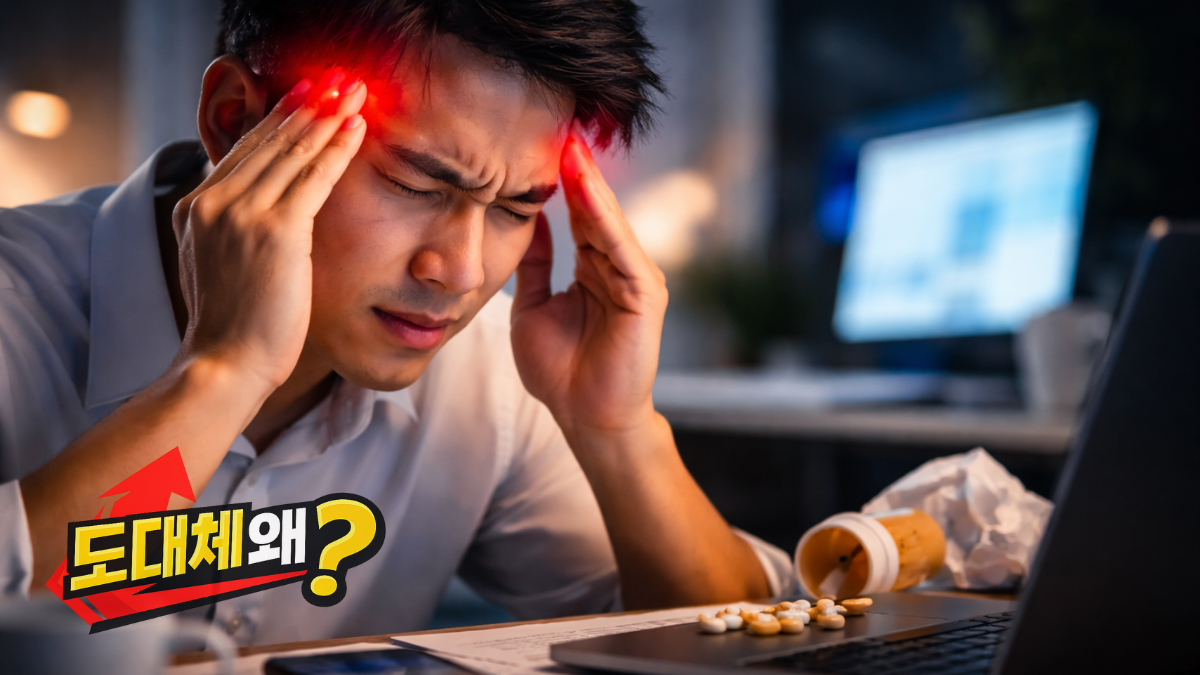 머리가 콕콕 쑤시는 이유과 해결책