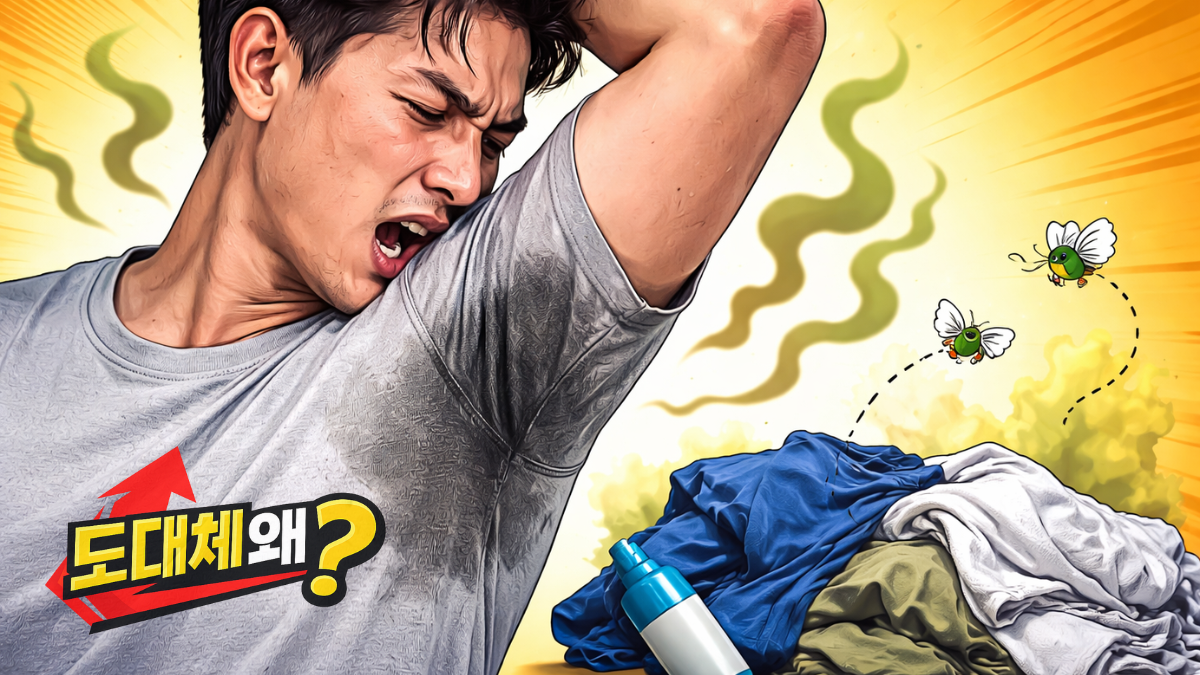겨드랑이 냄새의 주요 원인과 개선 방법